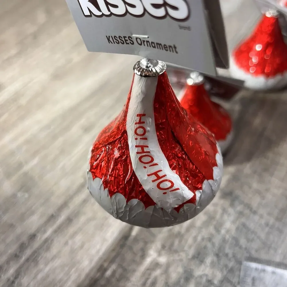 Lot of 10 Hershey's Kisses Christmas collectibles Ornaments Gift candy decor NWT